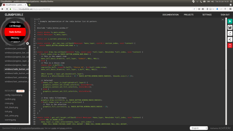 CloudPebble IDE